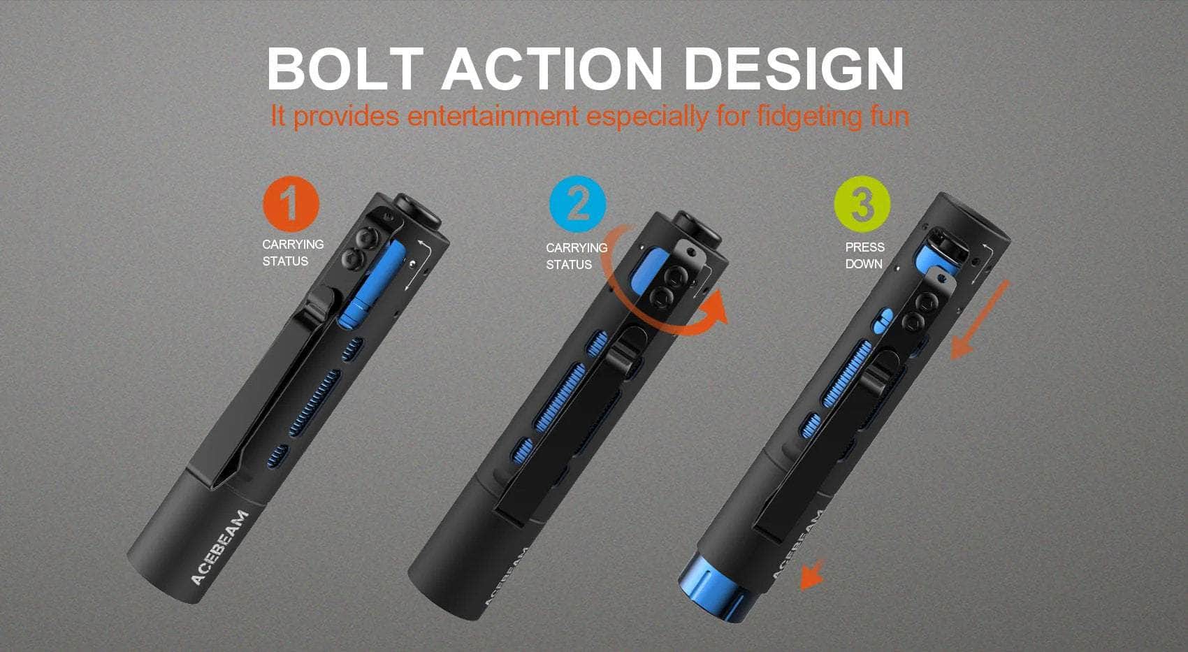 Acebeam Rider RX AL EDC AA Flashlight - Image 6