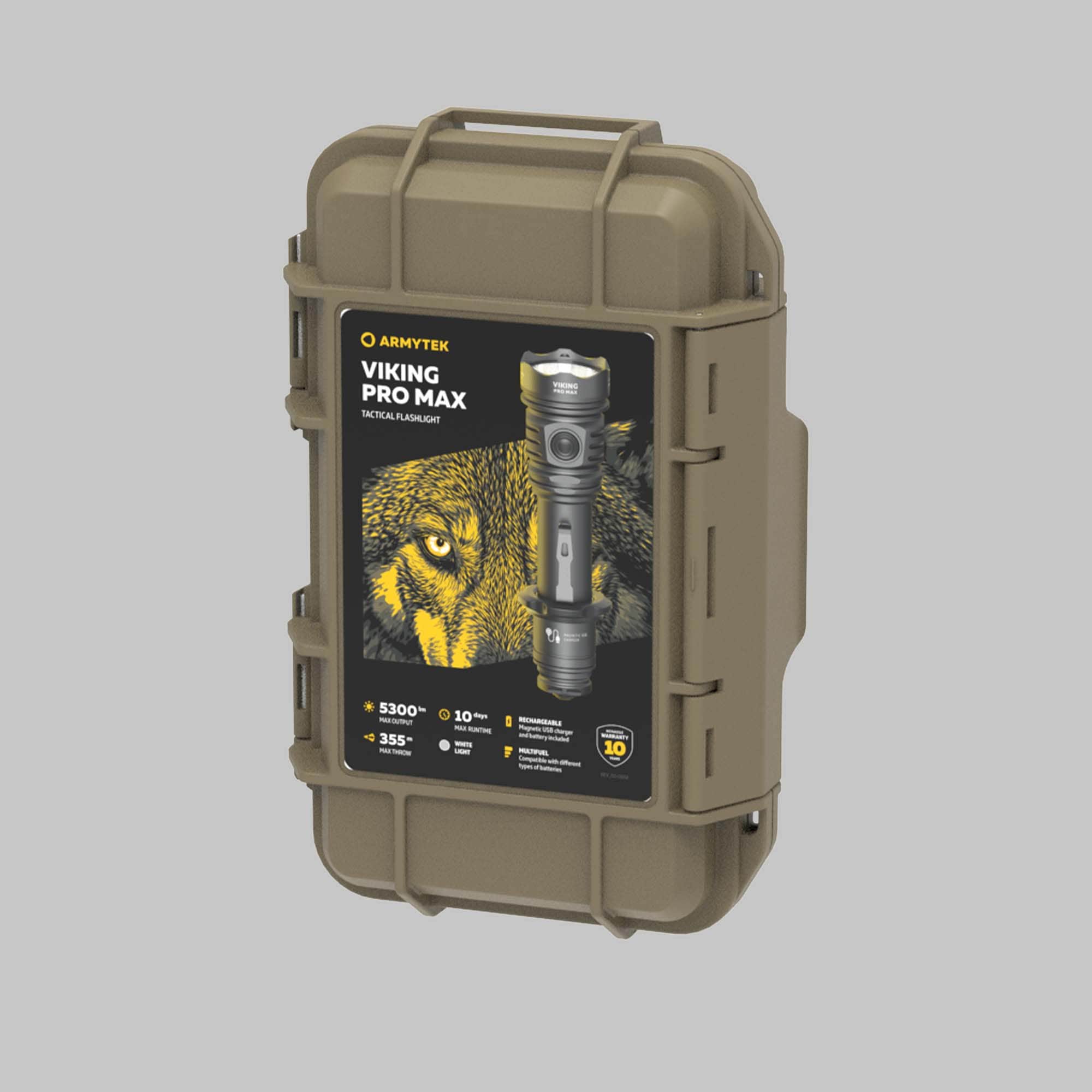 Armytek Viking Pro Max Magnet USB - Warm - Image 11