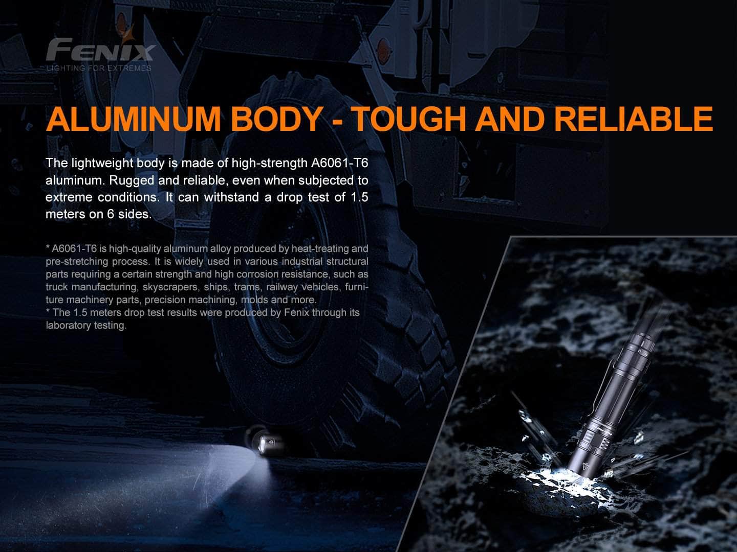 Fenix PD36 TAC Tactical Flashlight - Image 11