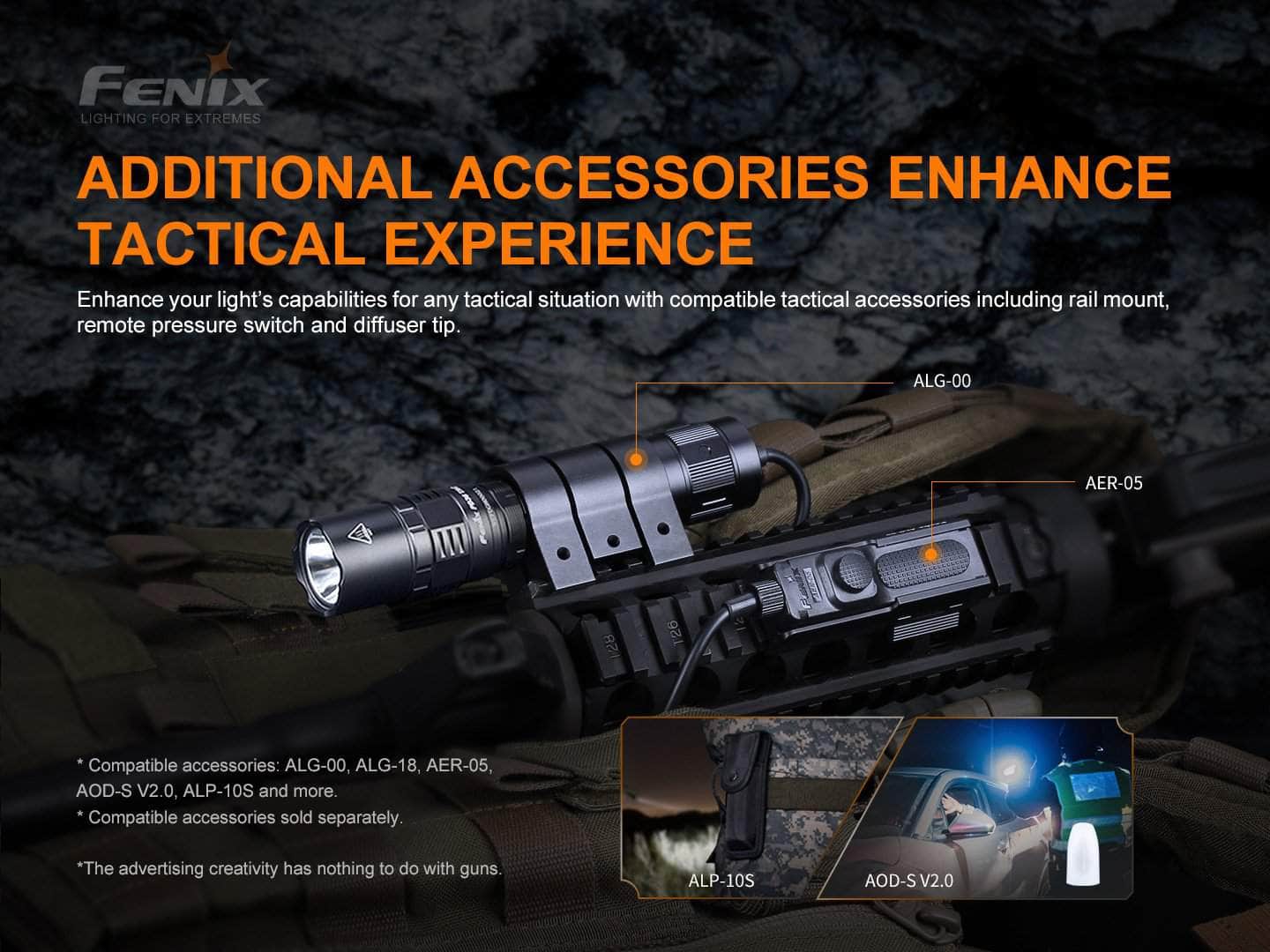 Fenix PD36 TAC Tactical Flashlight - Image 12
