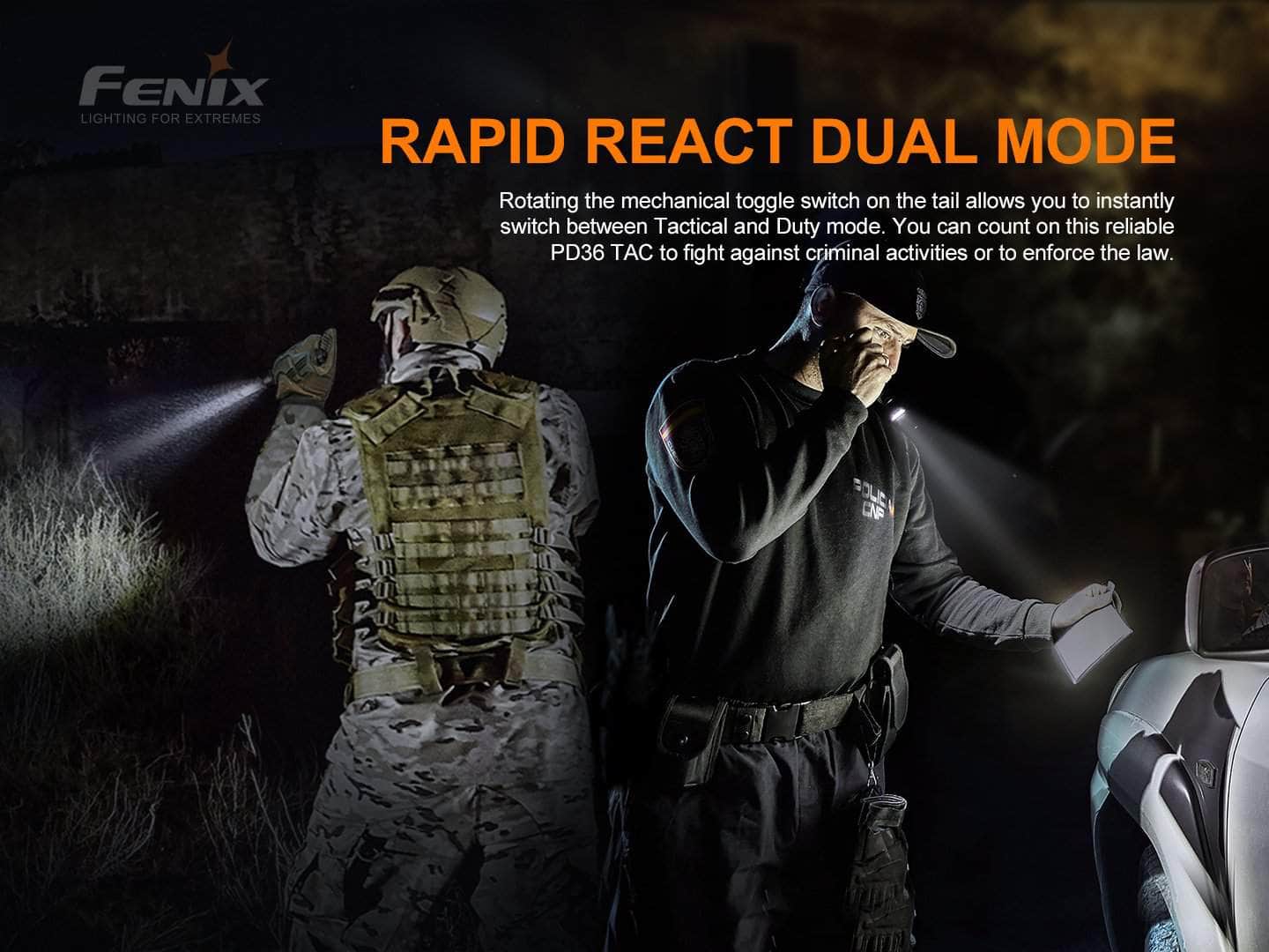 Fenix PD36 TAC Tactical Flashlight - Image 19