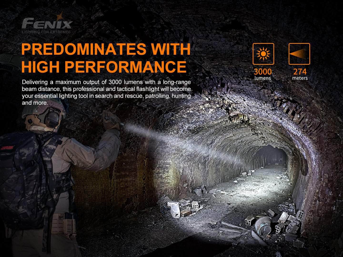 Fenix PD36 TAC Tactical Flashlight - Image 21
