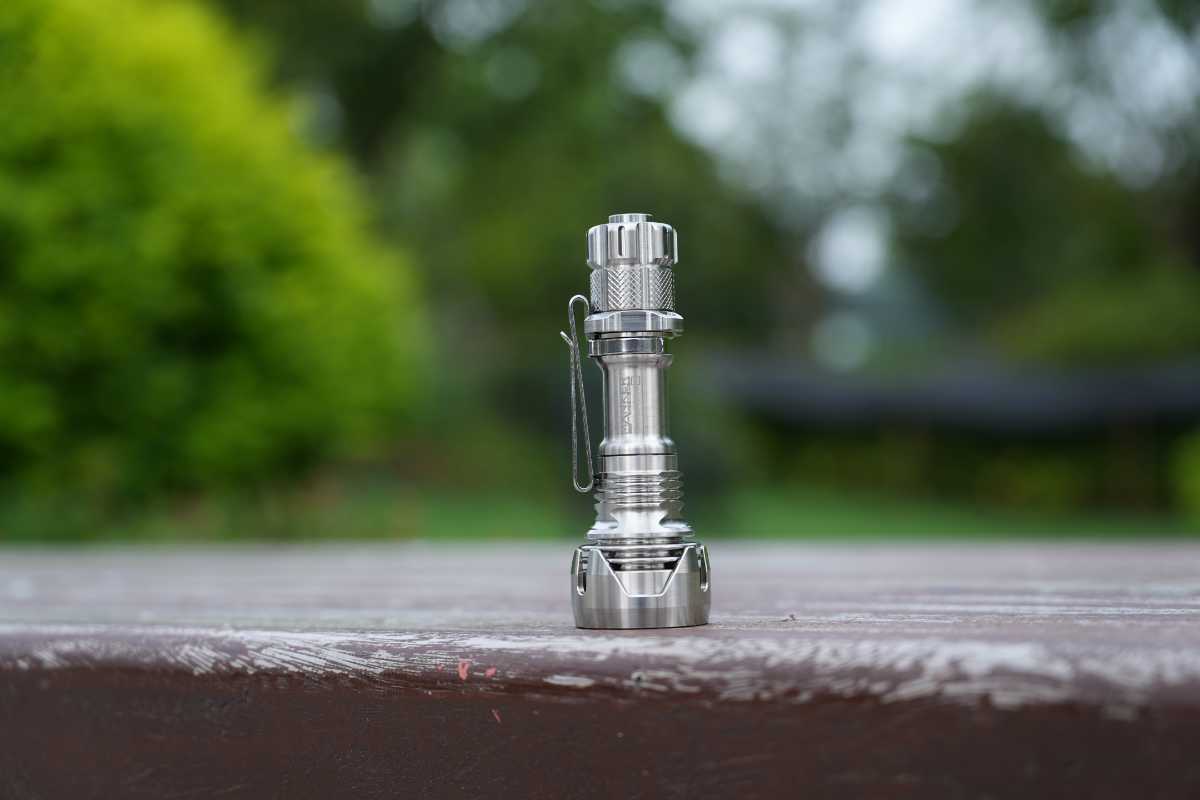 Manker Striker Mini Titanium EDC Flashlight - Image 10