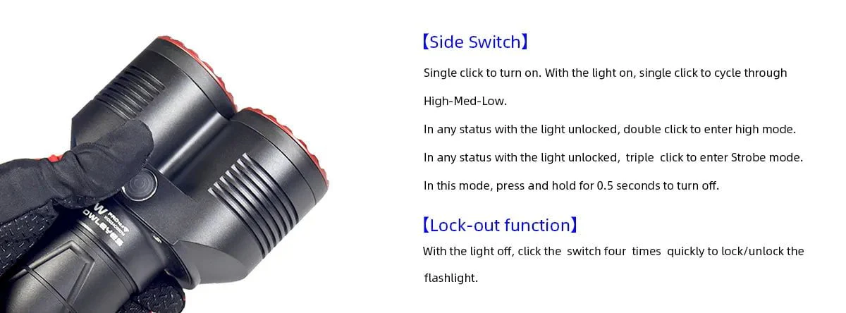 Maxtoch Owleyes W Pro v2.0 (Diamond version) LEP SpotLight - Image 6