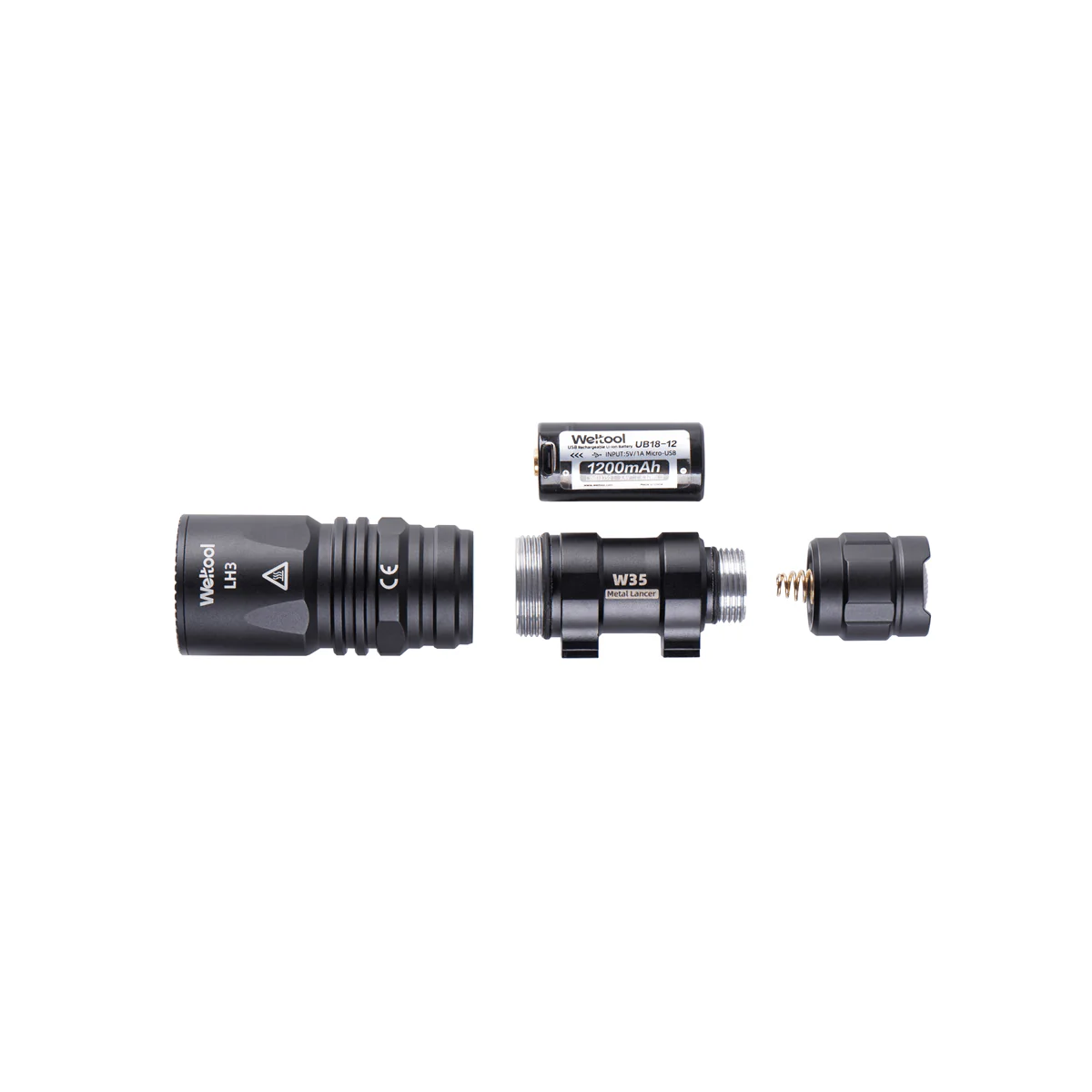 Weltool W35 LEP “Metal Lancer” Flashlight - Image 2